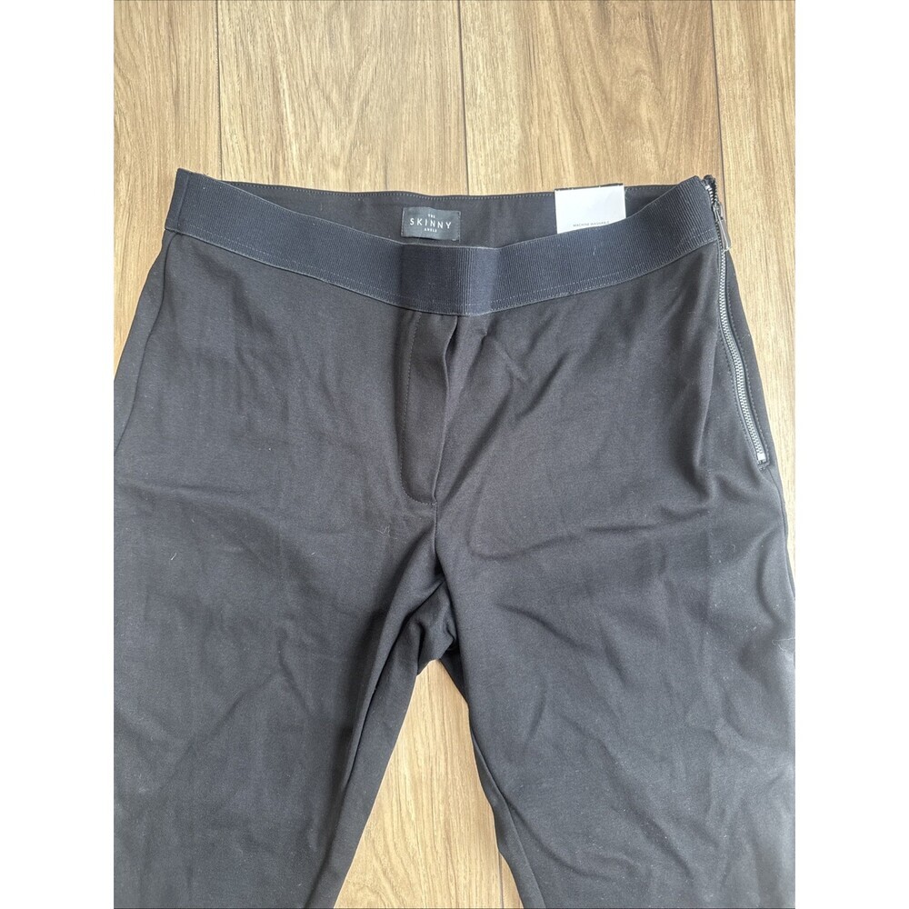 White House Black Market Black High-Rise The Skinny Ankle Dress Pants Women's 14 - Picture 2 of 9